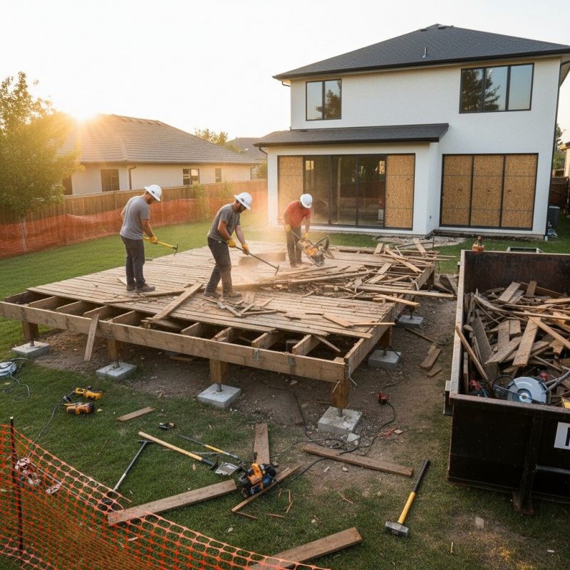 Deck Demolition Service detail