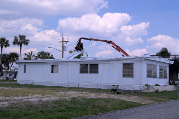 Mobile Home Demolition in Bethlehem