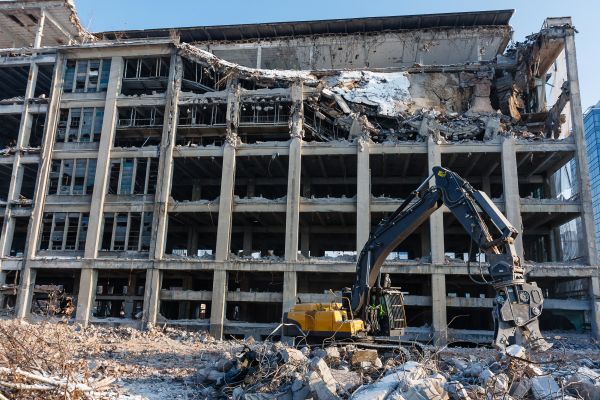 Commercial Building Demolition in Bethlehem