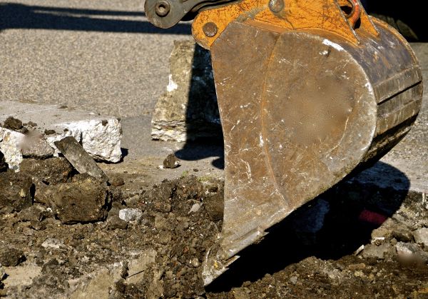 Cement Pad Demolition in Bethlehem