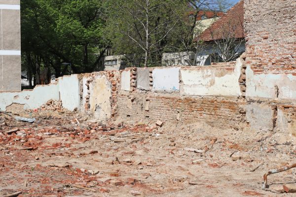 Brick Wall Demolition in Bethlehem