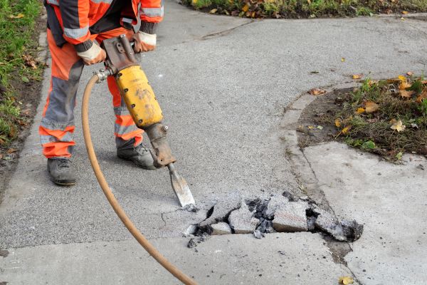 Concrete Sidewalk Removal in Bethlehem