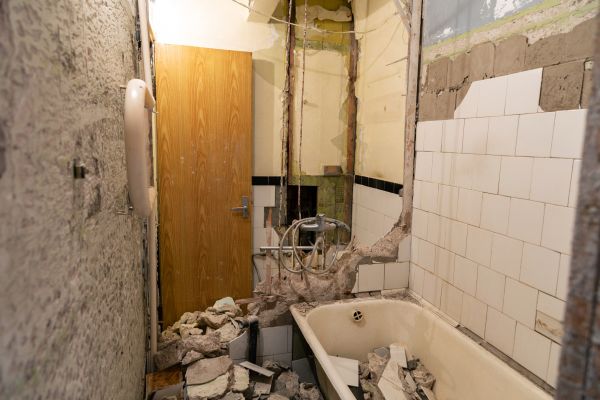 Shower Tile Demolition in Bethlehem